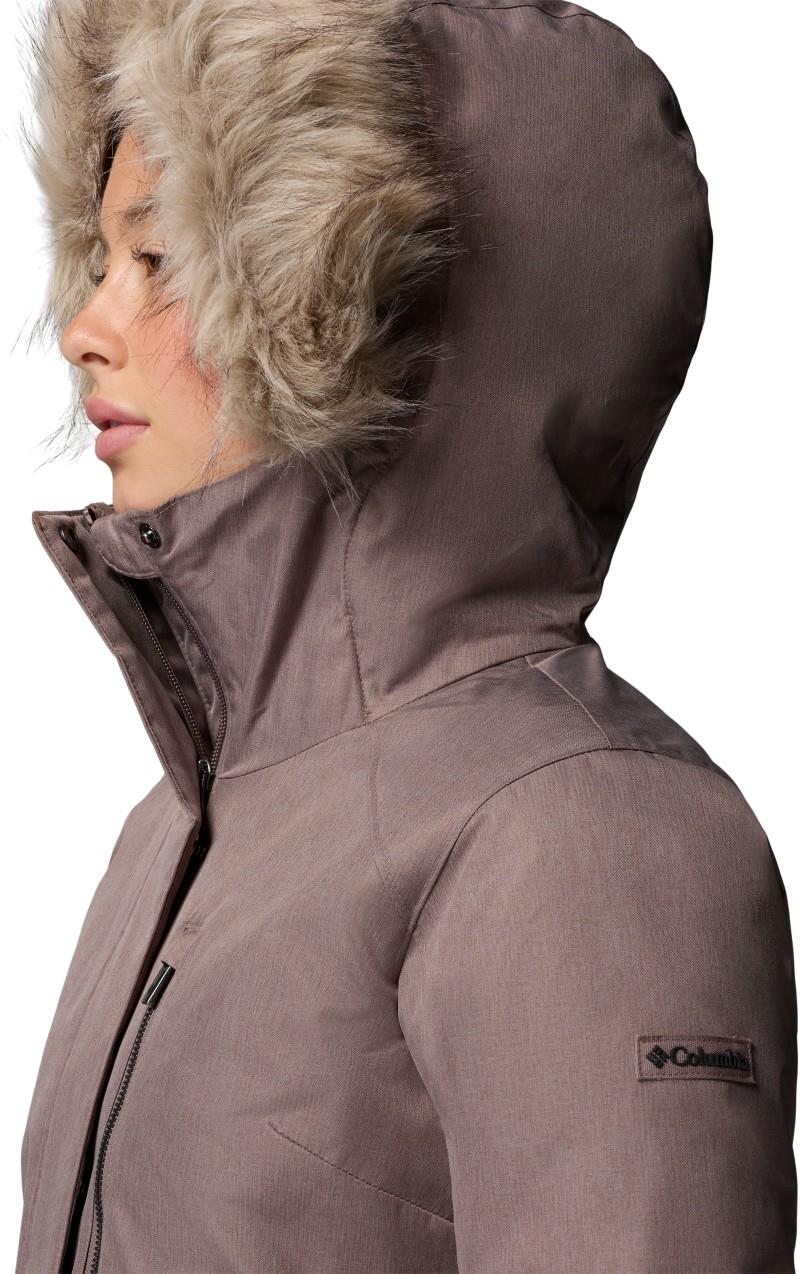 Suttle Mountain Long Insulated Jacket - Womens - iron 1