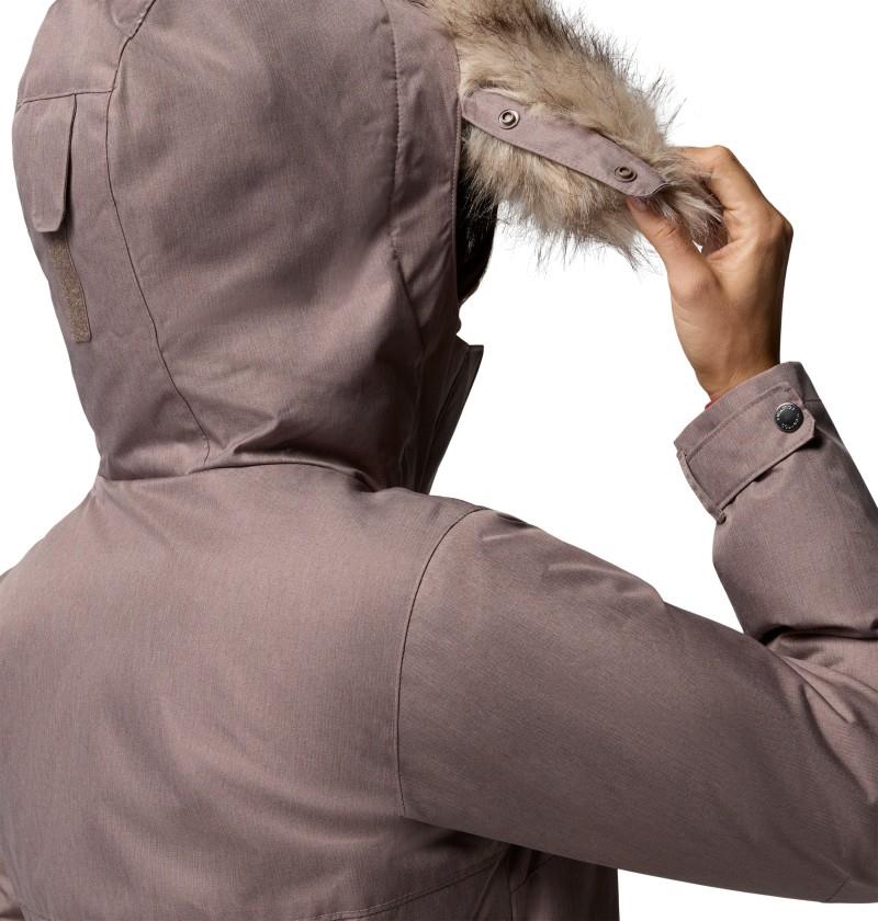 Suttle Mountain Long Insulated Jacket - Womens - iron 1