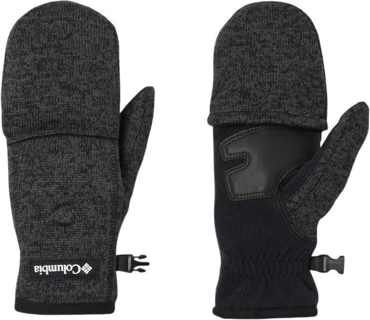 Sweater Weather Flip Mitten - Womens - Black Heather 1