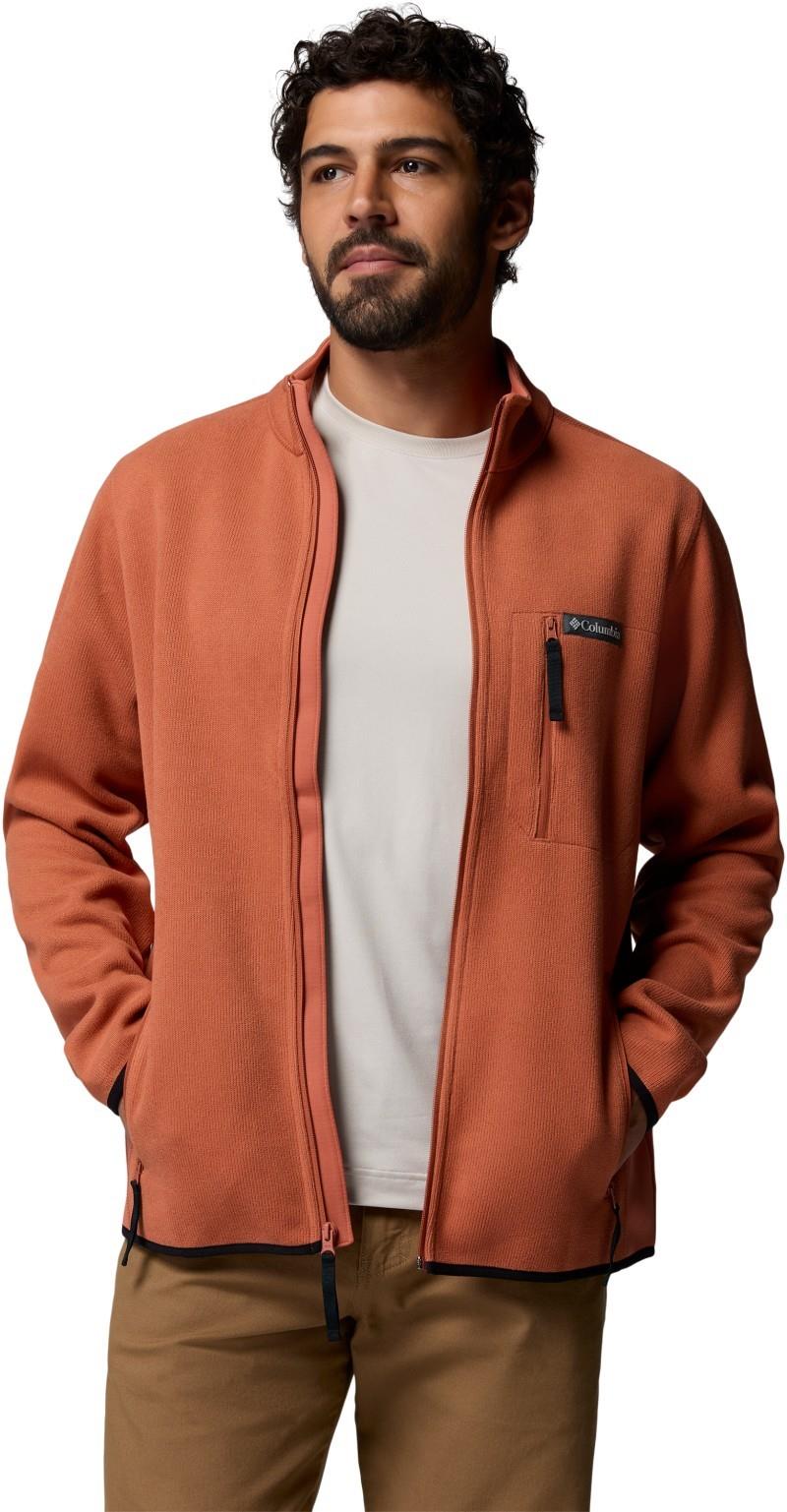 Sweater Weather Full-Zip, Tall - Mens - teak brown 1