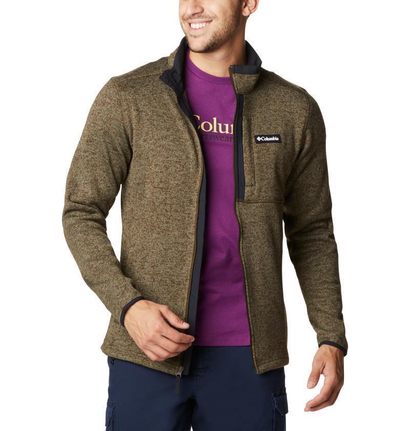 Sweater Weather Full-Zip - Mens - Olive Green Heather 3