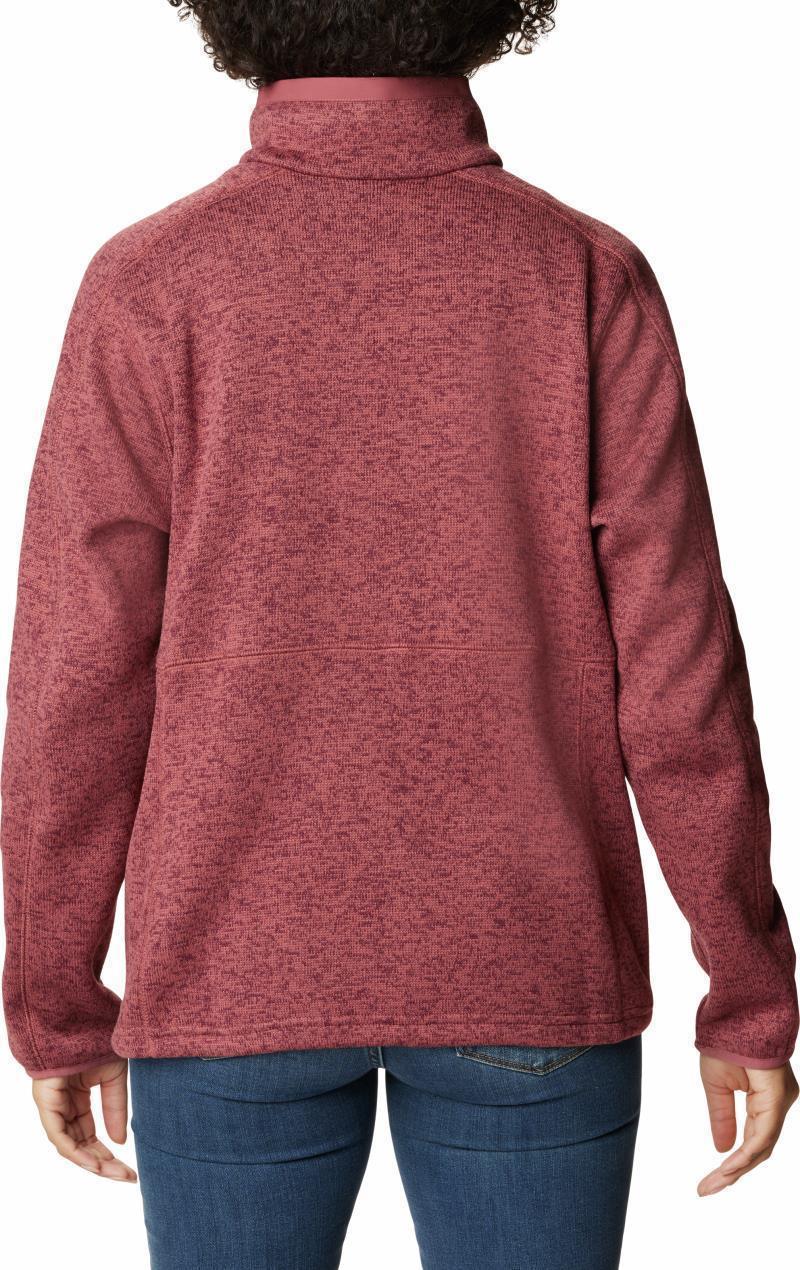 Sweater Weather Full-Zip - Womens - Beetroot Heather 2