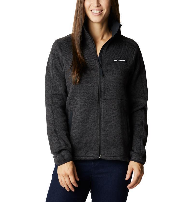 Sweater Weather Full-Zip - Womens - Black Heather 1