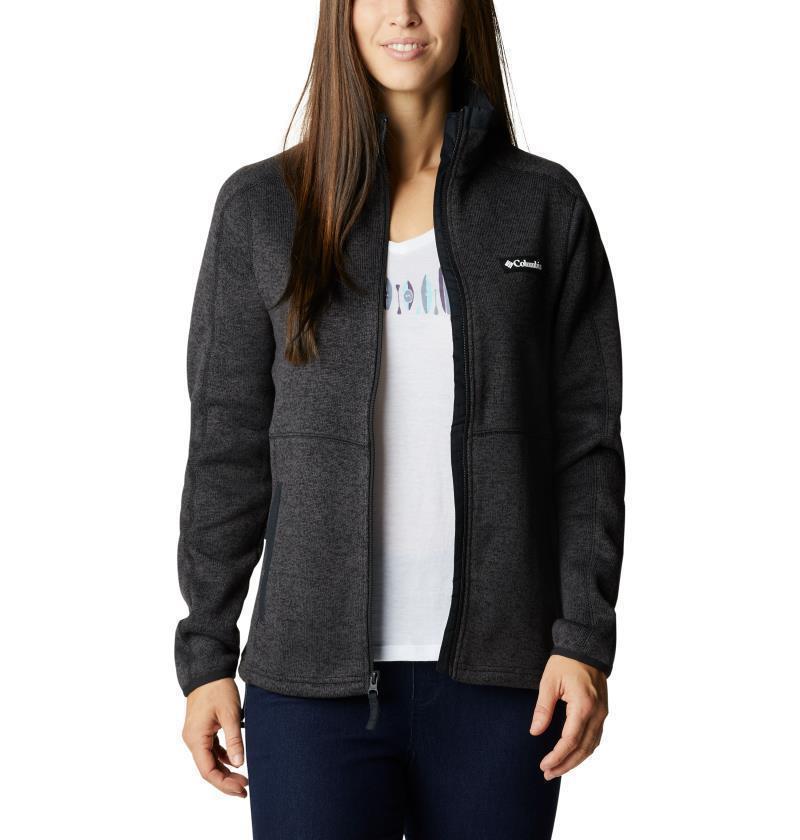 Sweater Weather Full-Zip - Womens - Black Heather 3