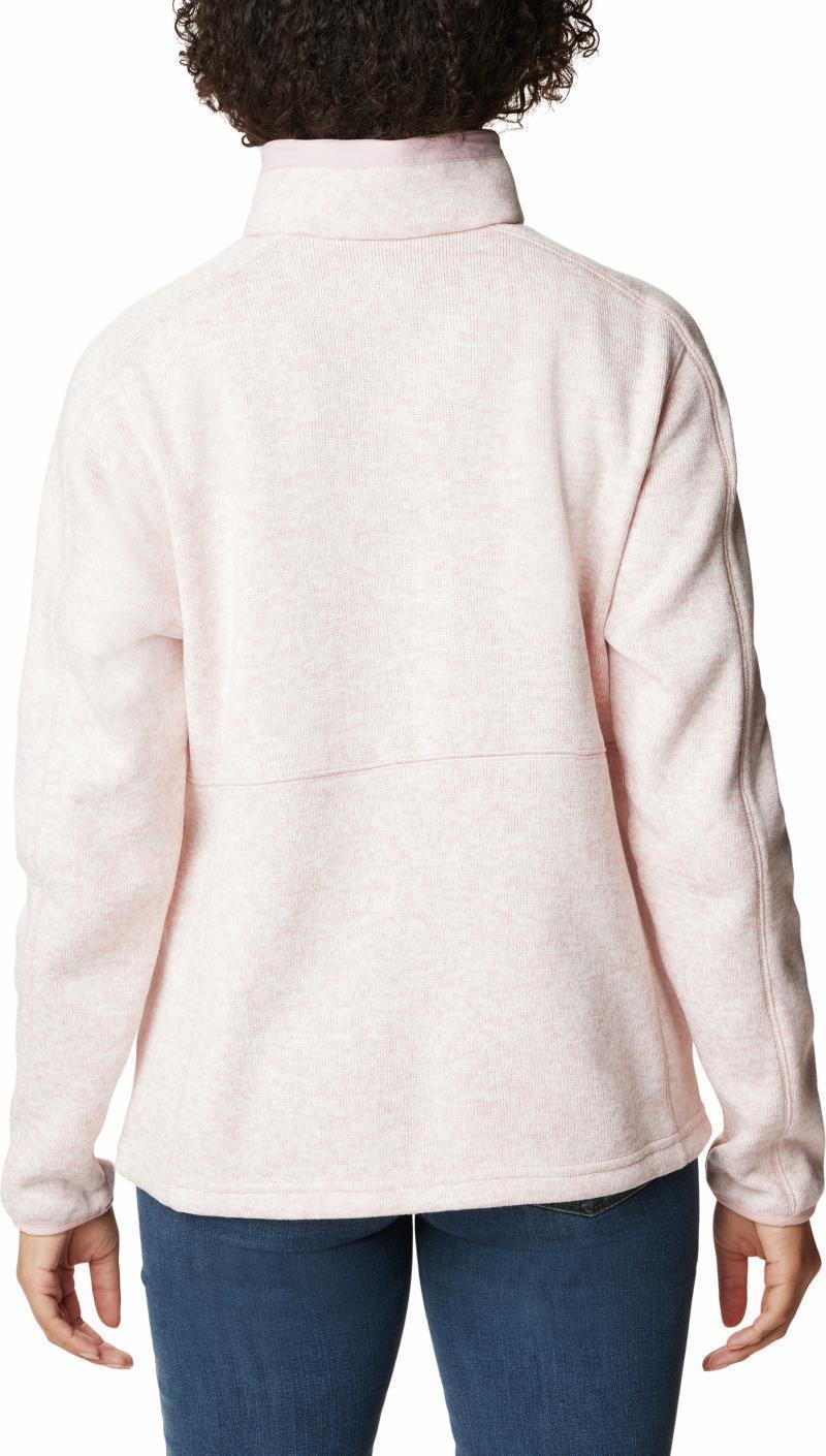 Sweater Weather Full-Zip - Womens - Dusty Pink Heather 2