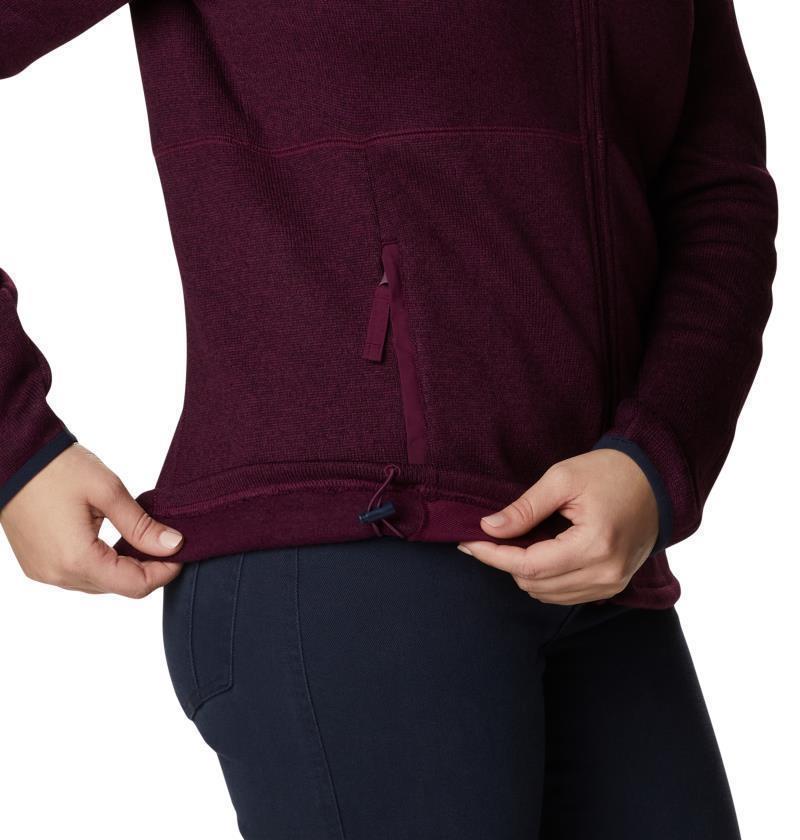 Sweater Weather Full-Zip - Womens - Marionberry Heather 7