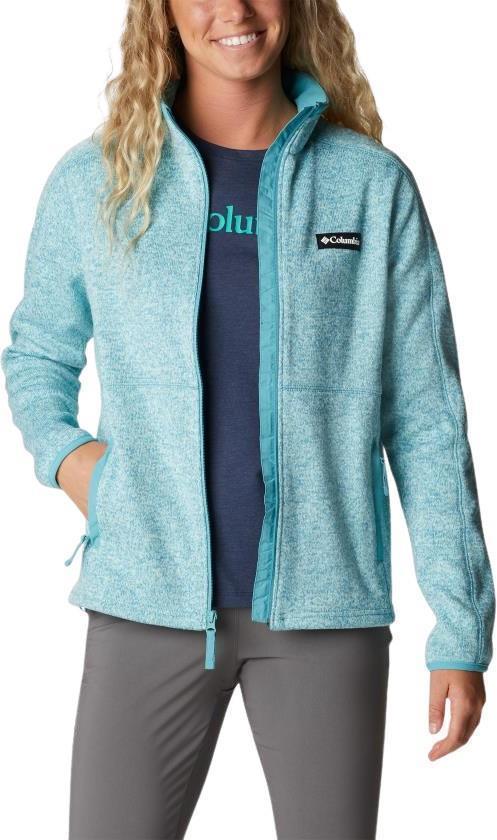 Sweater Weather Full-Zip - Womens - Sea Wave Heather 1