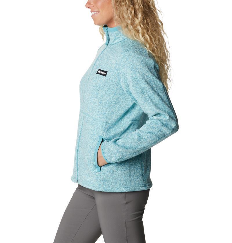 Sweater Weather Full-Zip - Womens - Sea Wave Heather 4