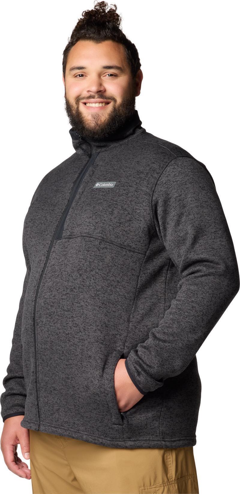Sweater Weather Full Zip, Extended - Mens - Black Heather 2