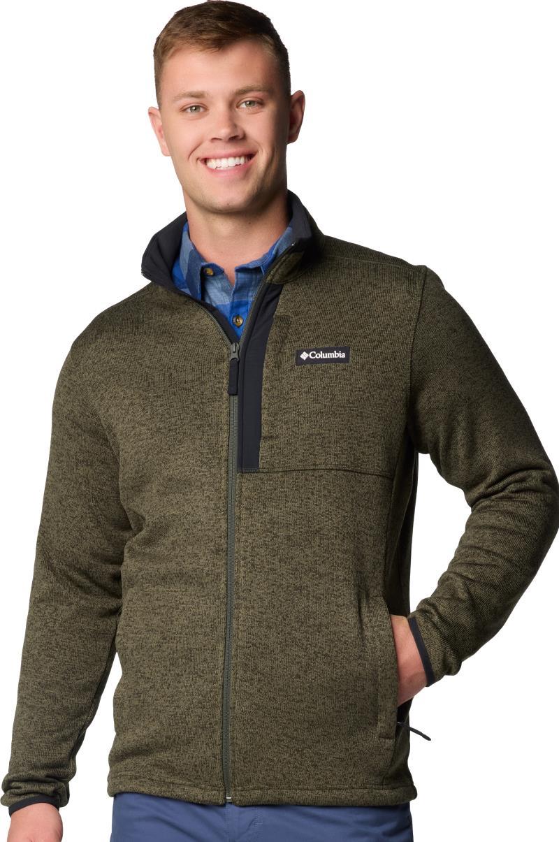 Sweater Weather Full Zip, Extended - Mens - Greenscape Heather 1