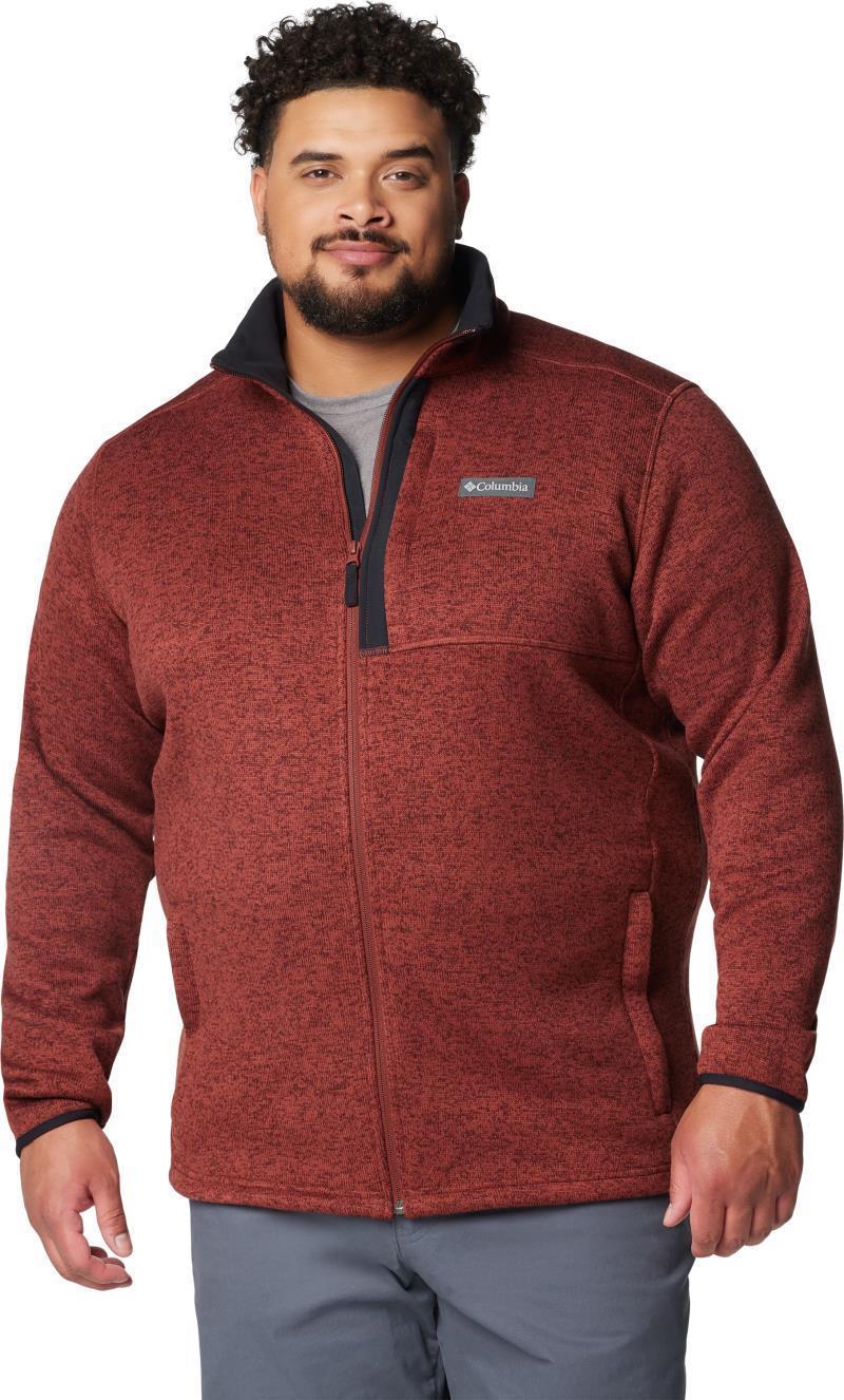 Sweater Weather Full Zip, Extended - Mens - Spice Heather 1