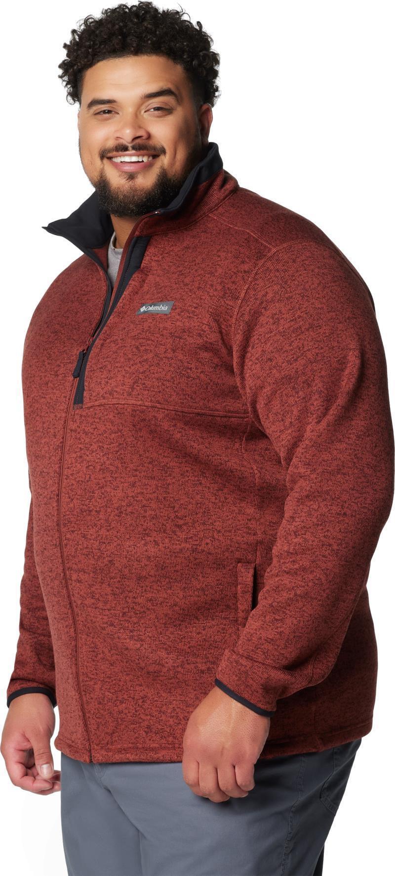Sweater Weather Full Zip, Extended - Mens - Spice Heather 2