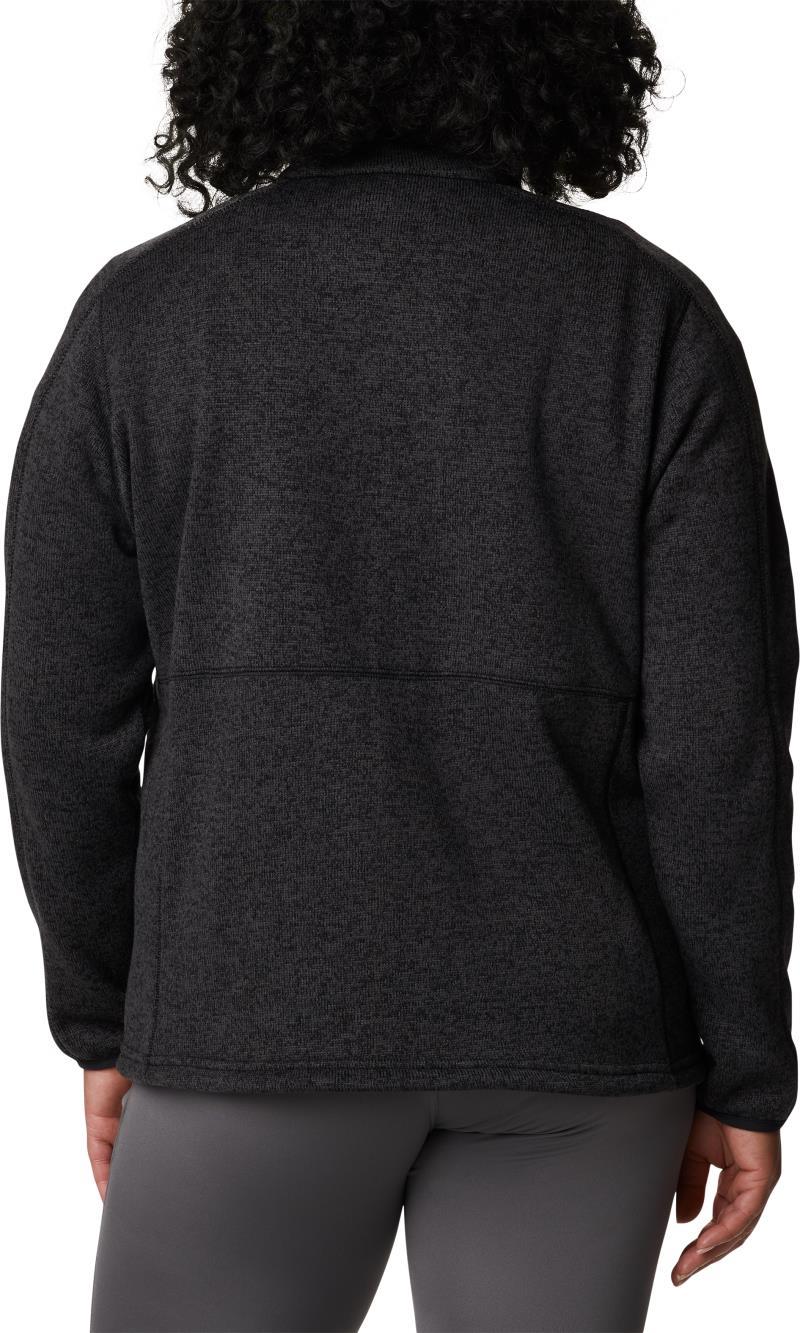 Sweater Weather Full Zip II, Extended - Womens - black heather 1