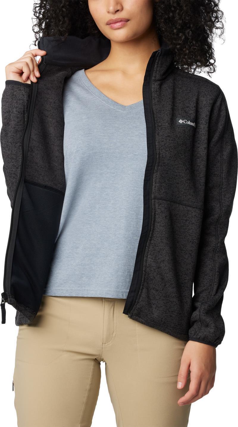 Sweater Weather Full Zip II - Womens - Black Heather 3