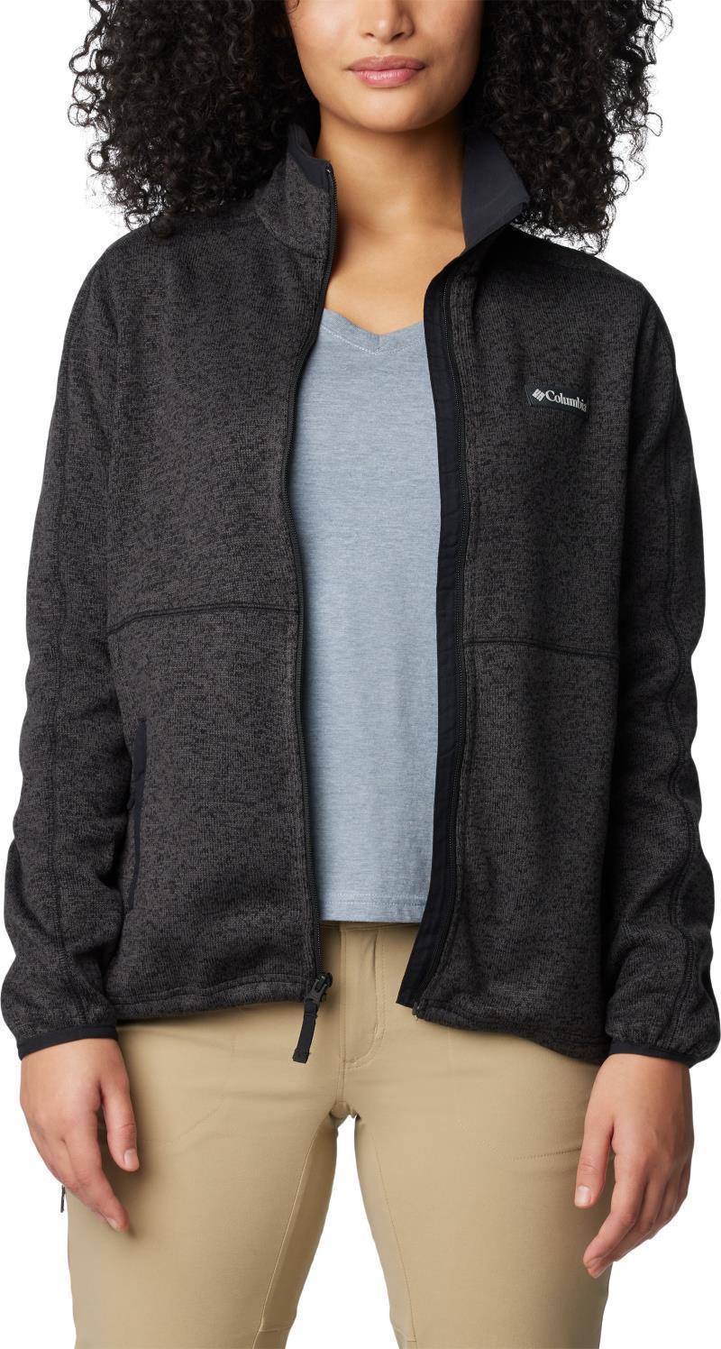 Sweater Weather Full Zip II - Womens - Black Heather 4