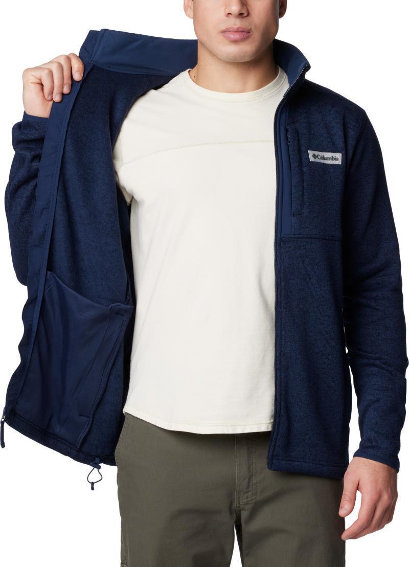 Sweater Weather Full Zip - Mens - Collegiate Navy Heather 3