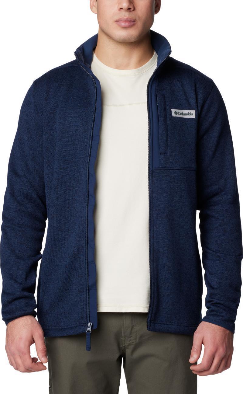 Sweater Weather Full Zip - Mens - Collegiate Navy Heather 4