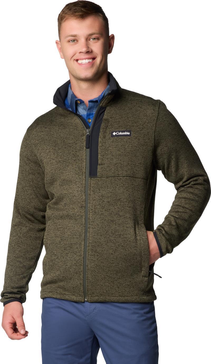 Sweater Weather Full Zip - Mens - Greenscape Heather 1