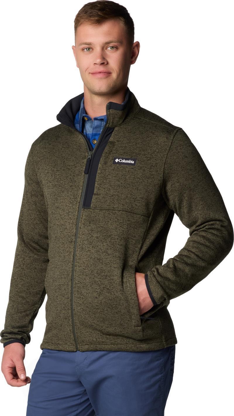 Sweater Weather Full Zip - Mens - Greenscape Heather 2