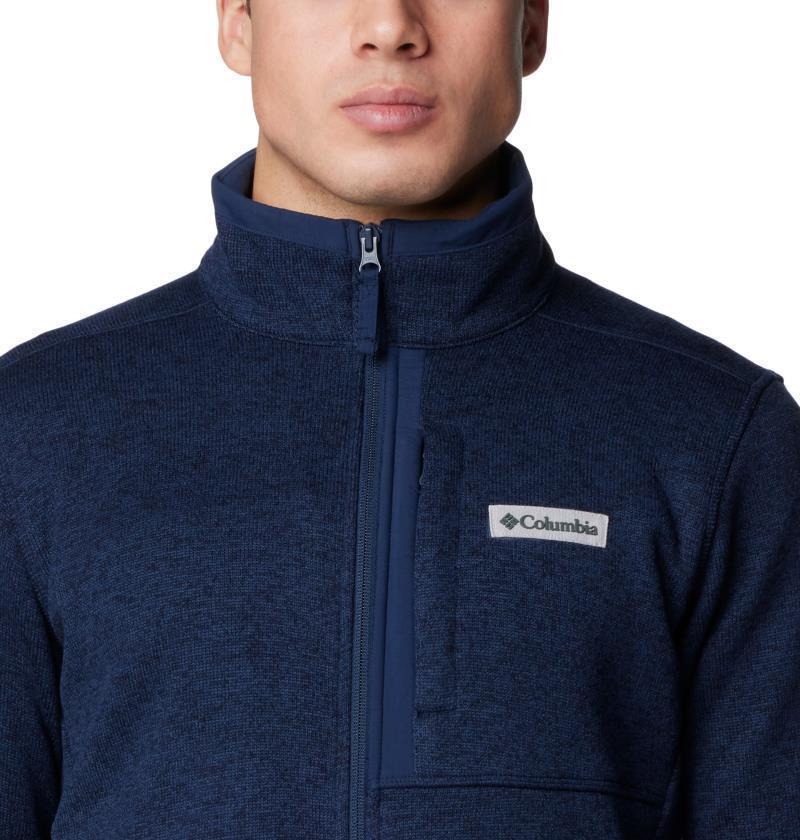 Sweater Weather Full Zip - Mens - collegiate navy heather 1