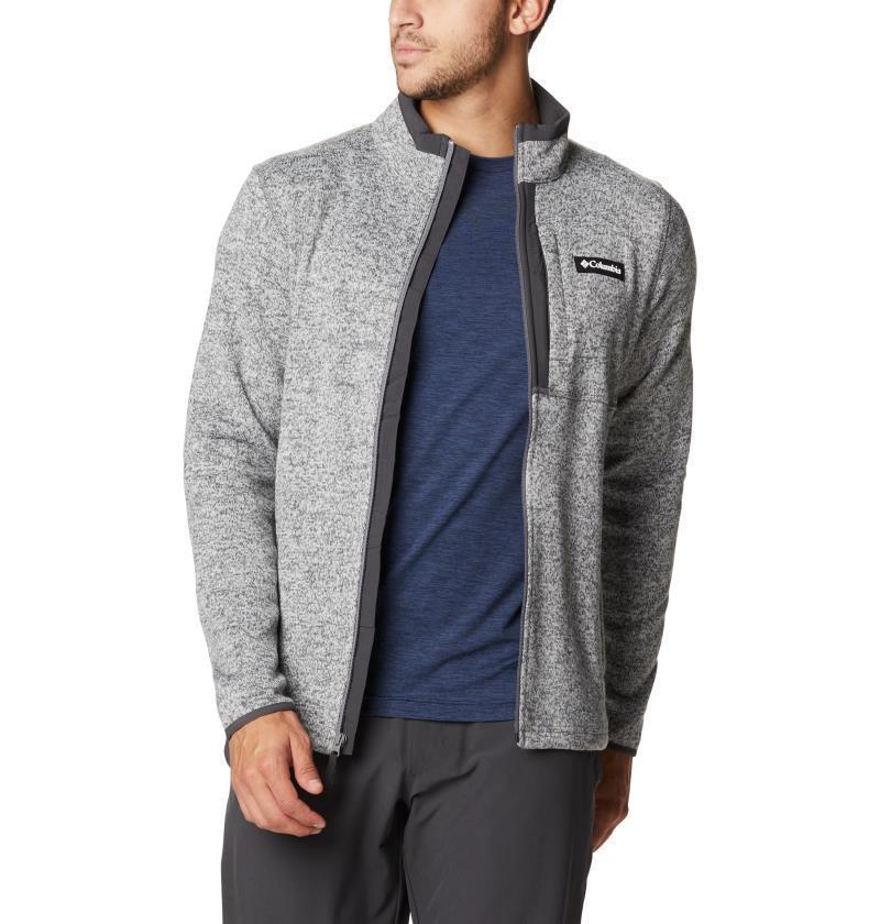 Sweater Weather Full Zip - Tall - Mens - City Grey Heather 1