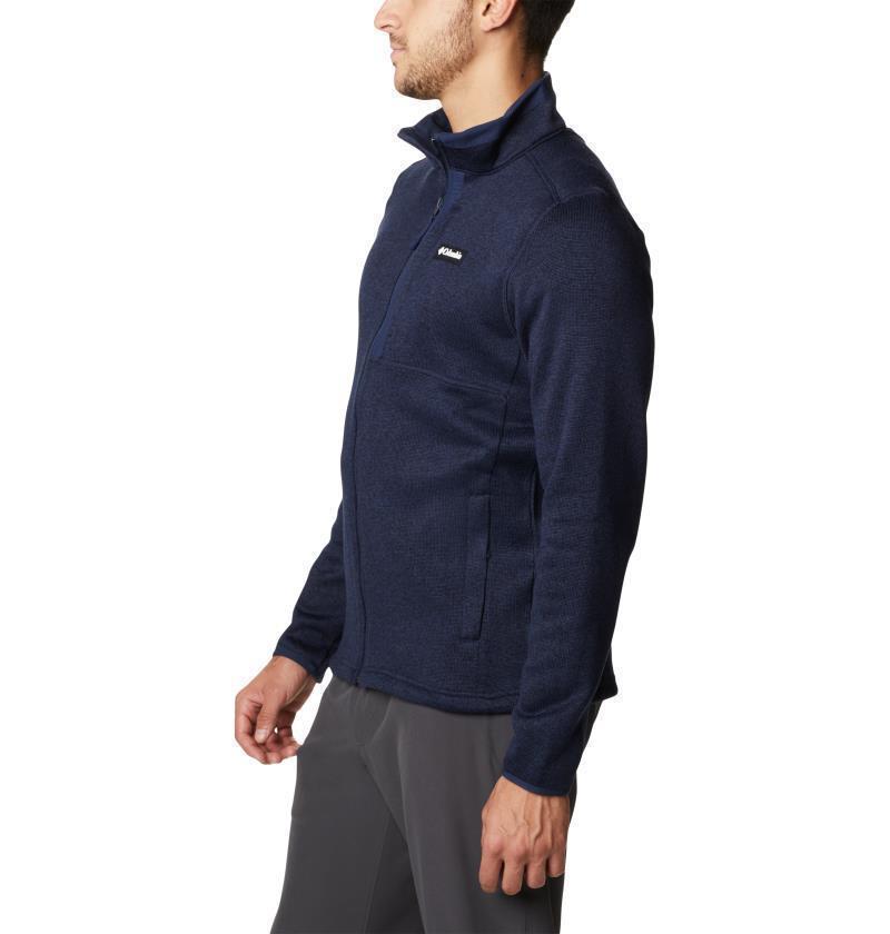 Sweater Weather Full Zip - Tall - Mens - Collegiate Navy Heather 5