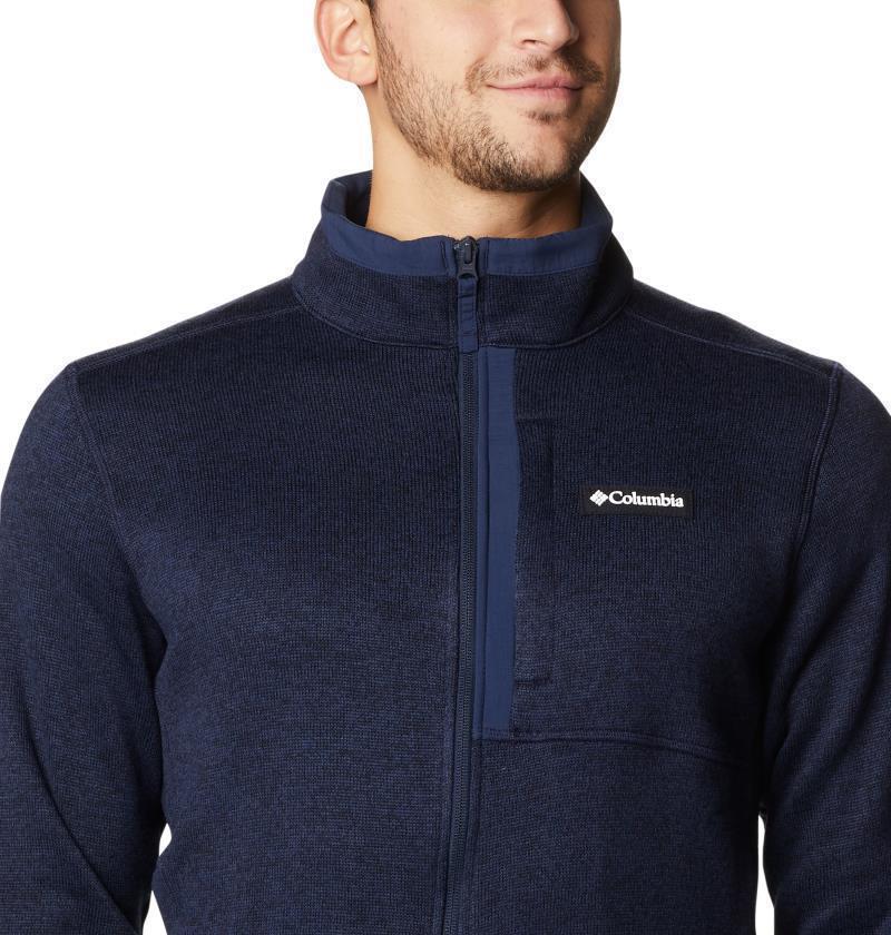 Sweater Weather Full Zip - Tall - Mens - Collegiate Navy Heather 6