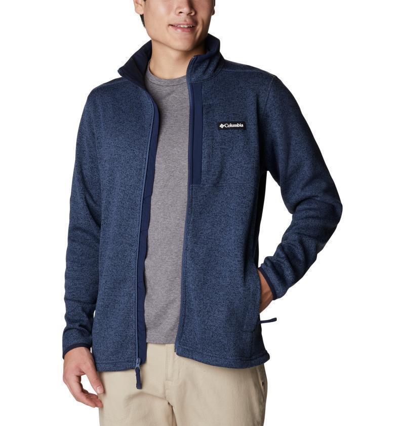 Sweater Weather Full Zip - Tall - Mens - Dark Mountain Heather 3
