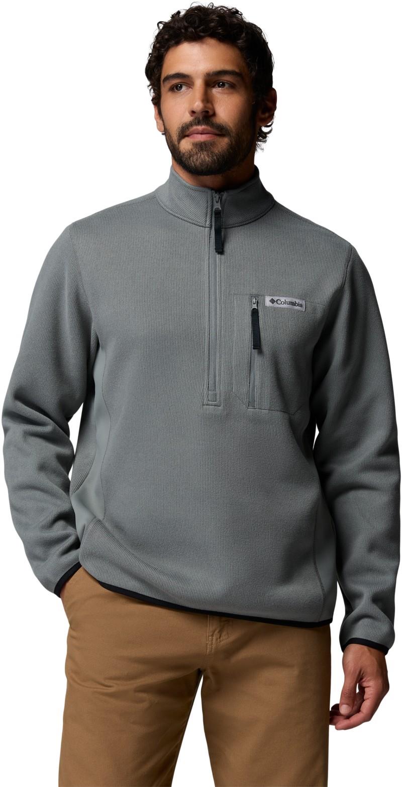 Sweater Weather Half-Zip - Mens - sedona sage 1