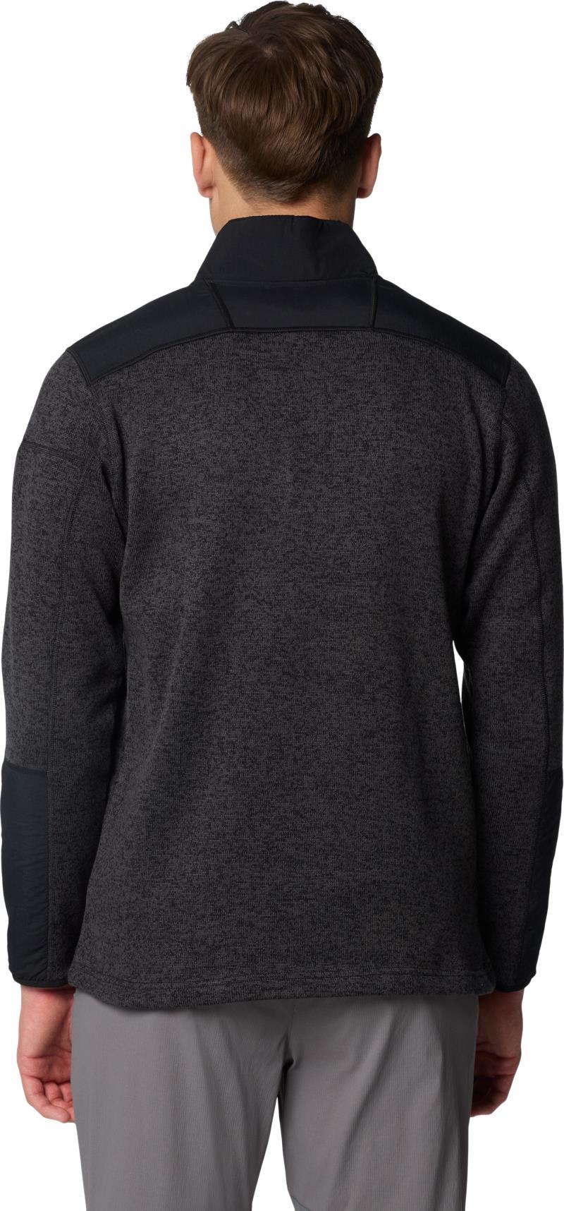 Sweater Weather Half Snap - Mens - Black Heather / Black 2