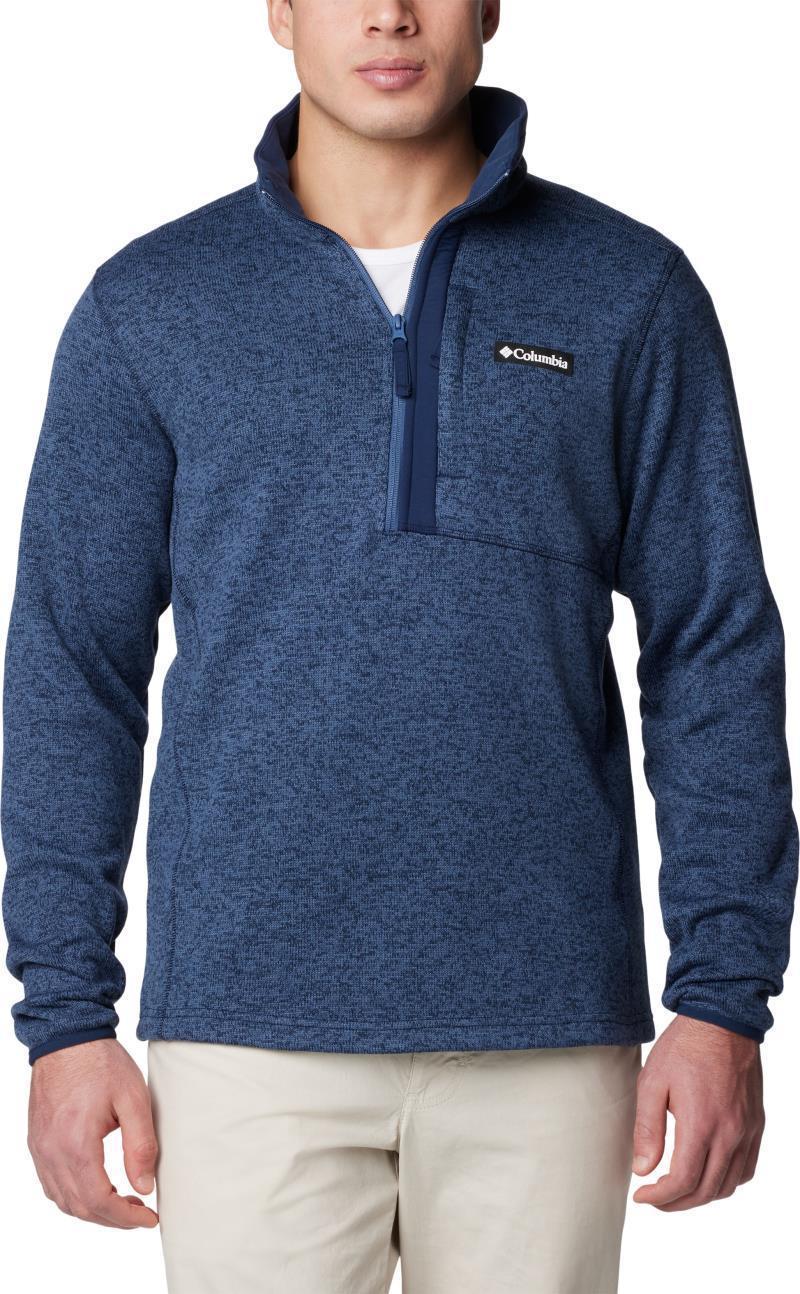 Sweater Weather Half Zip - Mens - Dark Mountain Heather 1