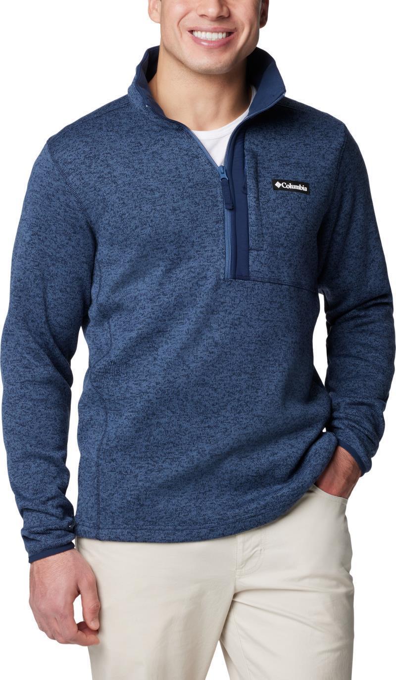 Sweater Weather Half Zip - Mens - Dark Mountain Heather 3