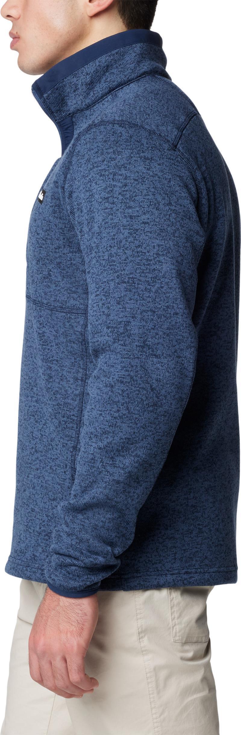Sweater Weather Half Zip - Mens - Dark Mountain Heather 4