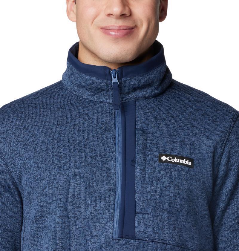 Sweater Weather Half Zip - Mens - Dark Mountain Heather 5