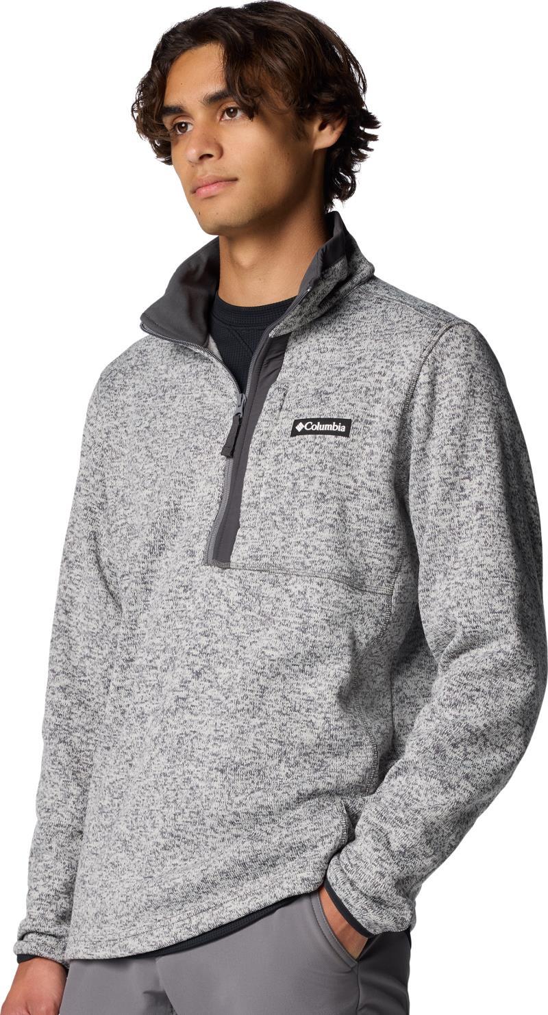 Sweater Weather Half Zip - Mens - city grey heather 1