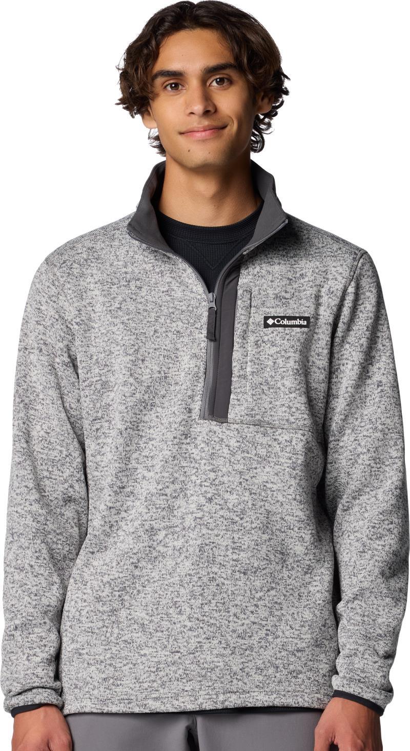 Sweater Weather Half Zip - Mens - city grey heather 1