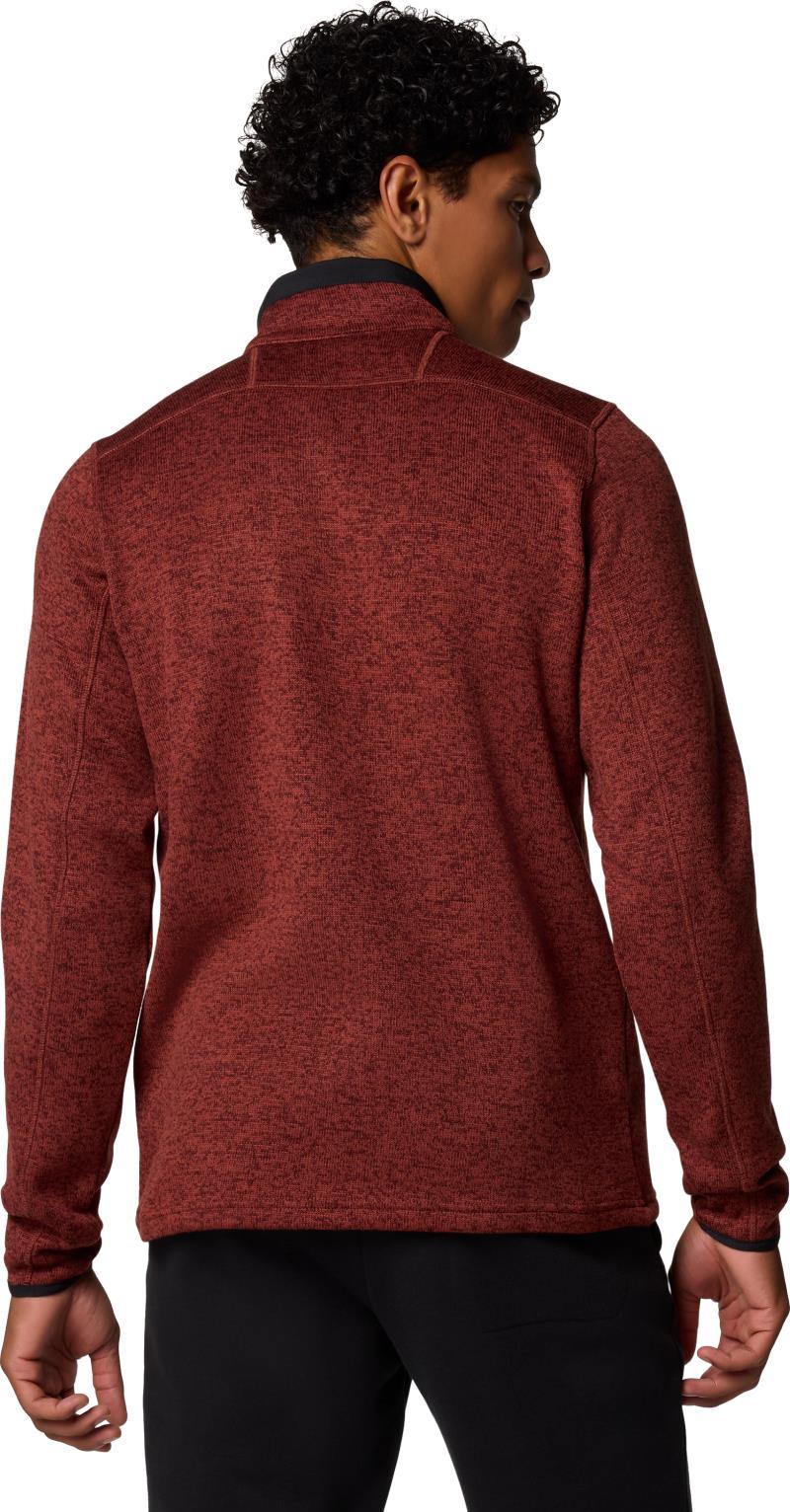 Sweater Weather Half Zip - Mens - spice heather 1