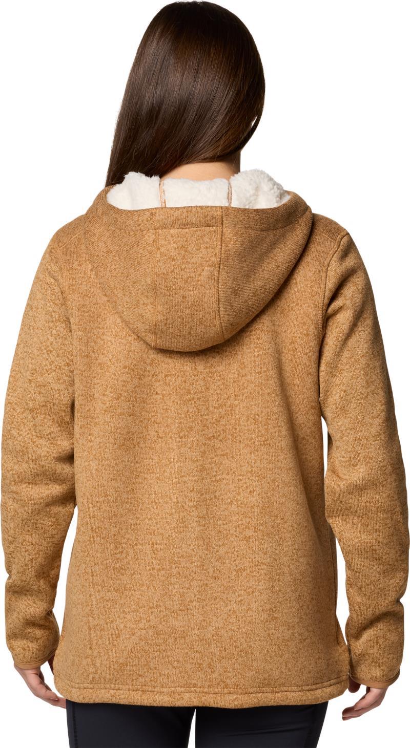 Sweater Weather Sherpa Full Zip II - Womens - Camel Brown Heather 4