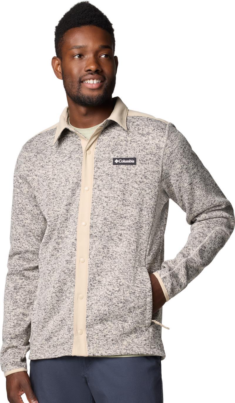 Sweater Weather Shirt Jacket II - Mens - dark stone heather / ancient fossil 1