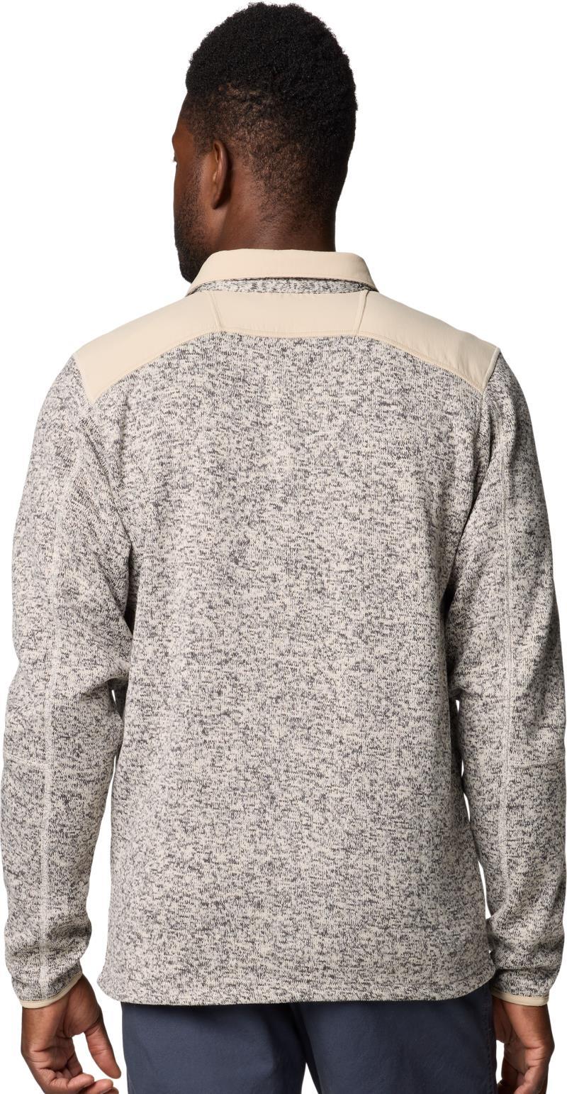 Sweater Weather Shirt Jacket II - Mens - dark stone heather / ancient fossil 1