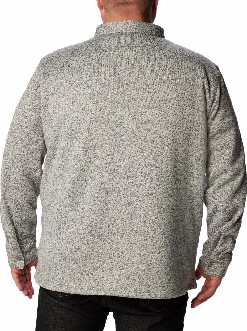 Sweater Weather Shirt Jacket - Big - Mens - Dark Stone 2