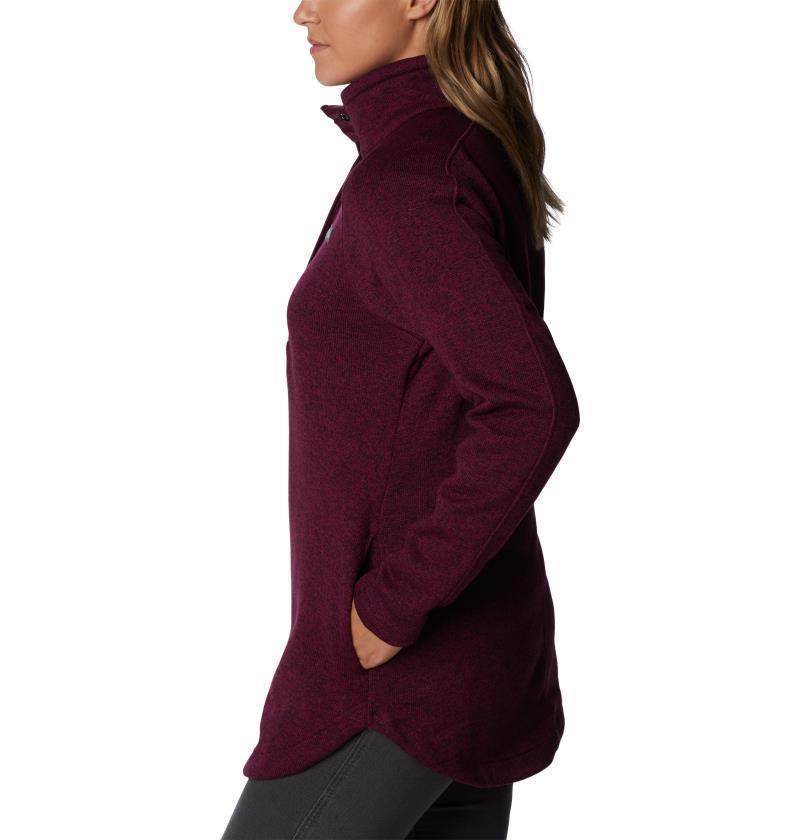 Sweater Weather Tunic - Womens - Marionberry Heather 4