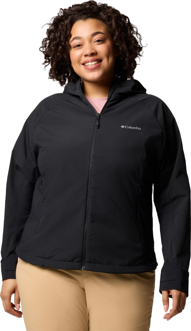 Sweet As III Hooded Softshell, Extended - Womens - black 1