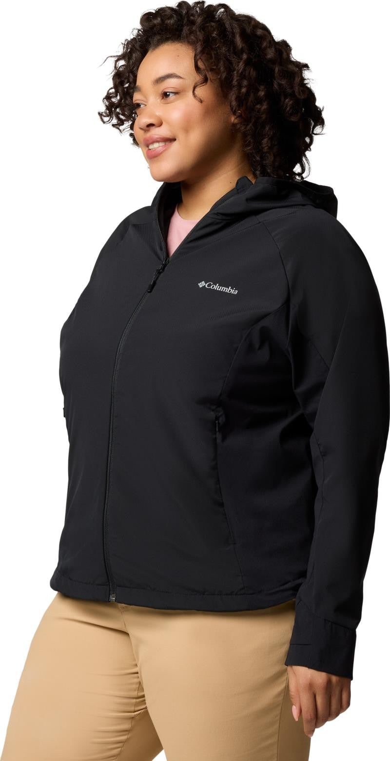Sweet As III Hooded Softshell, Extended - Womens - black 1