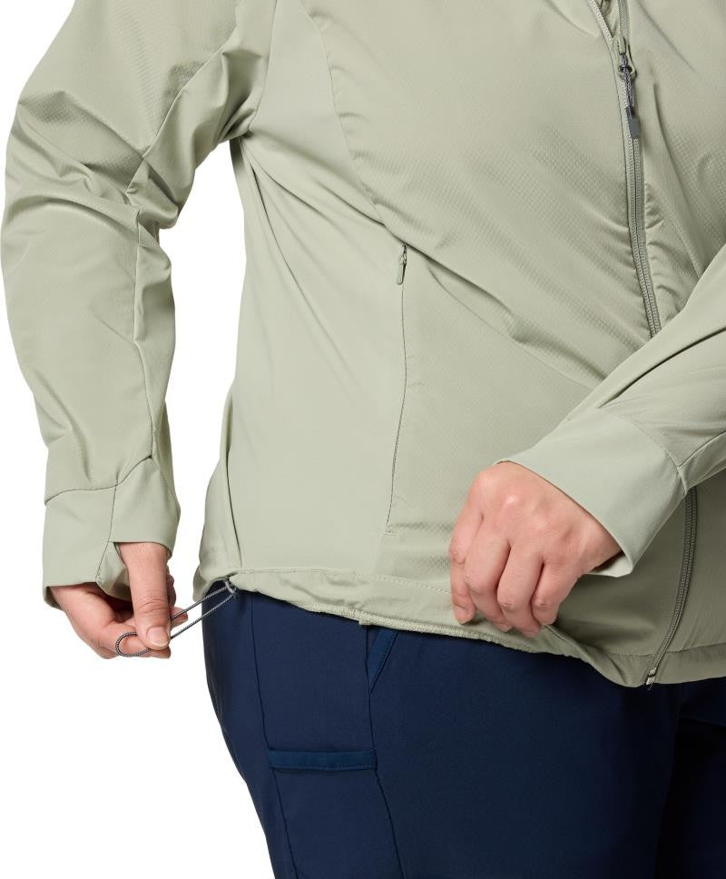 Sweet As III Hooded Softshell, Extended - Womens - safari 1