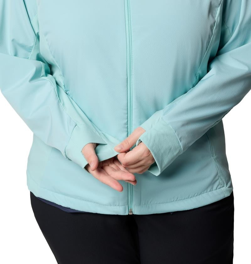Sweet As III Hooded Softshell, Extended - Womens - spray 1