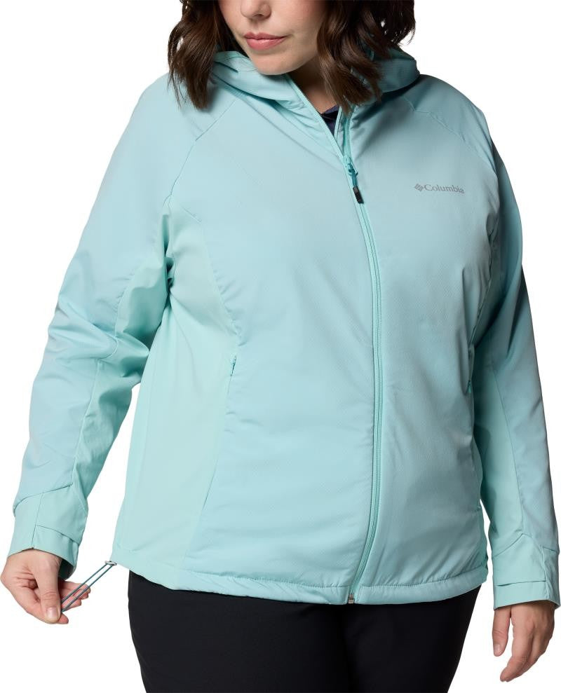 Sweet As III Hooded Softshell, Extended - Womens - spray 1