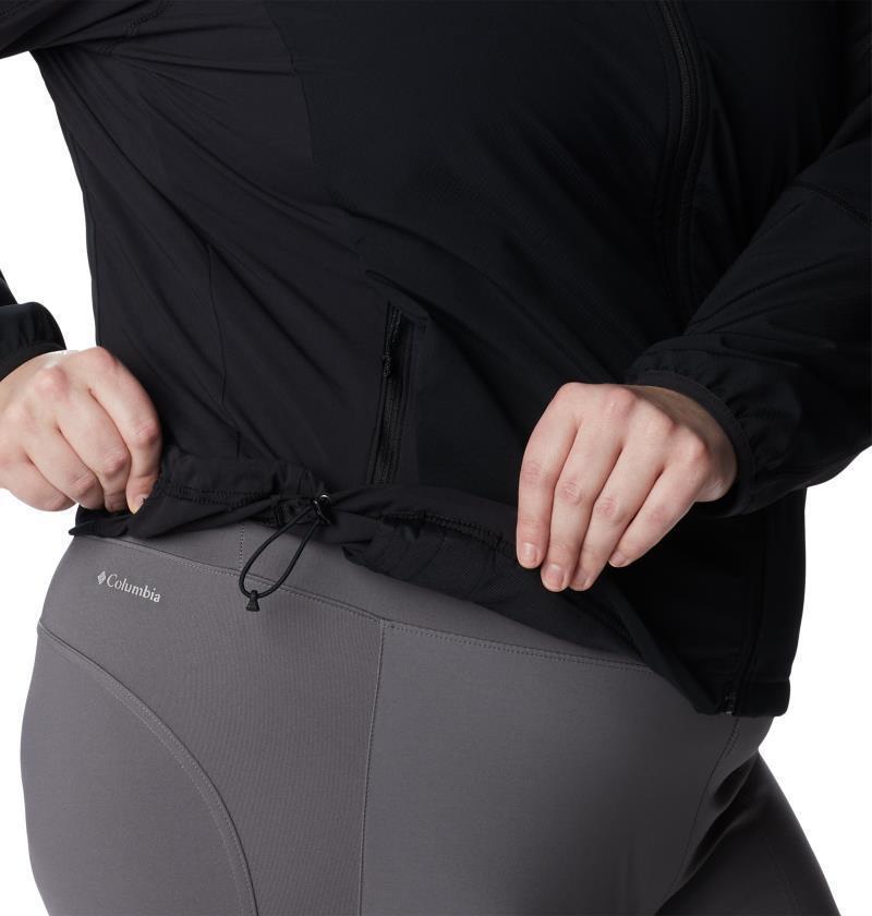 Sweet As Softshell Hoodie, Extended - Womens - Black 7
