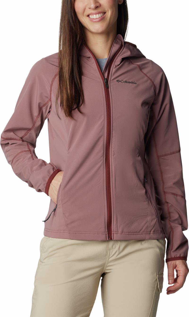 Sweet As Softshell Hoodie, Extended - Womens - Fig 1