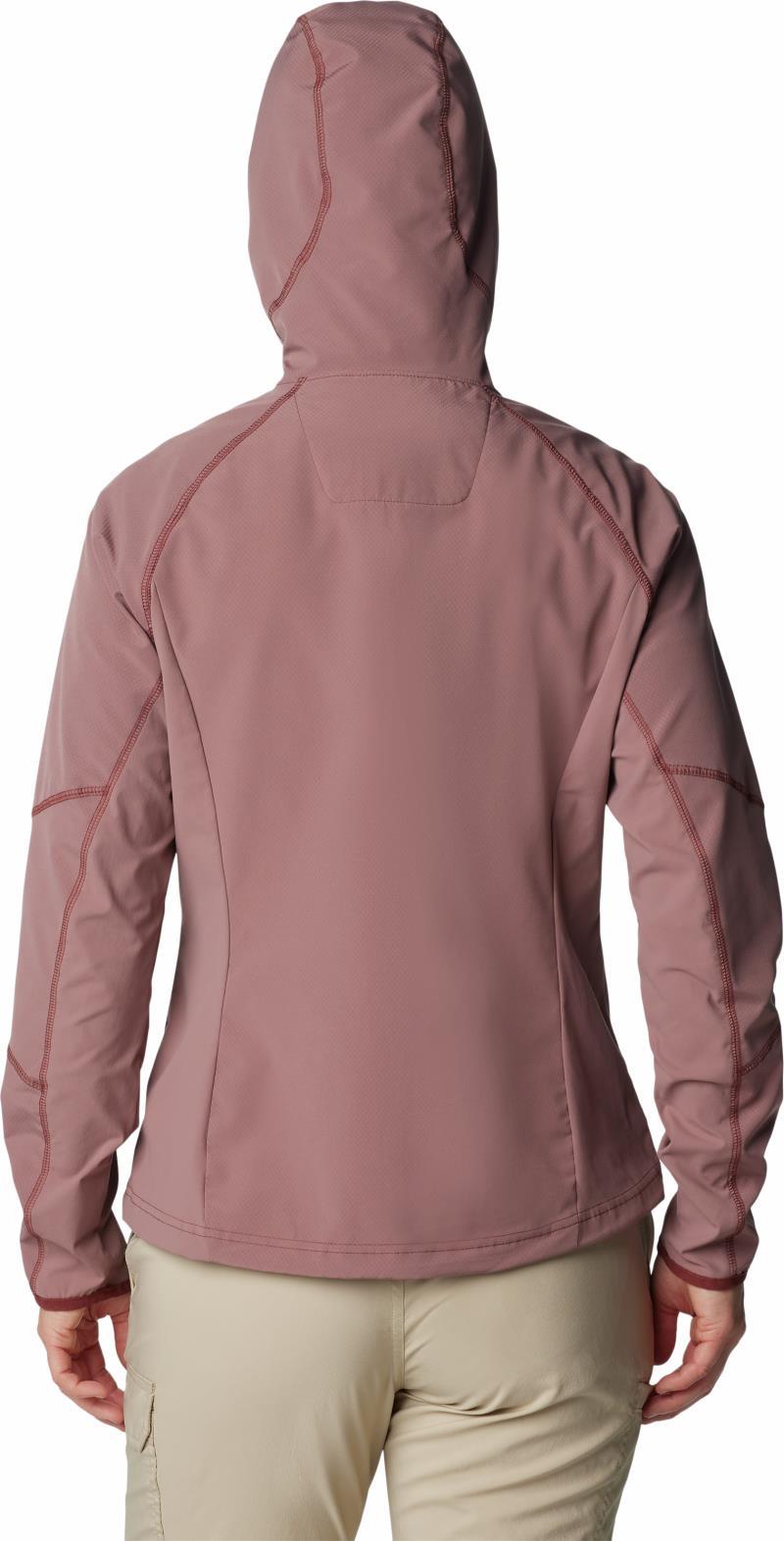 Sweet As Softshell Hoodie, Extended - Womens - Fig 2